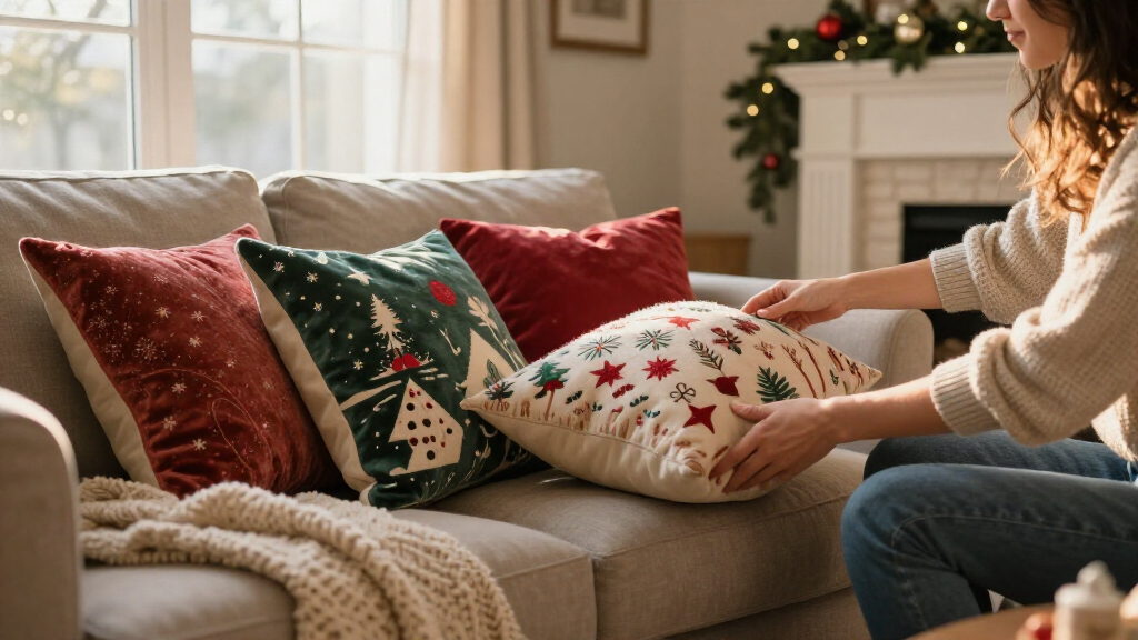decorative pillows for holiday seasons