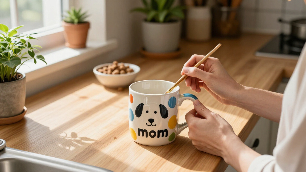 dog mom mug