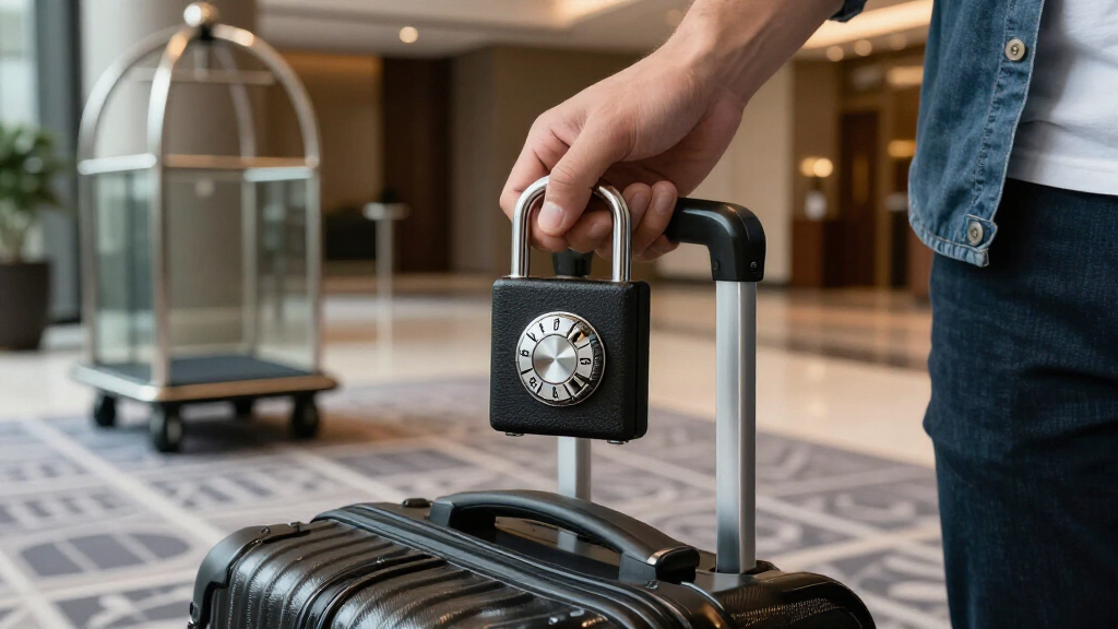 premium tsa luggage locks set