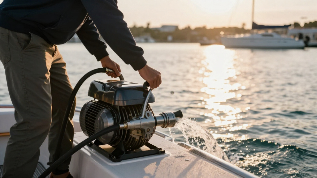 marine freshwater pump high flow