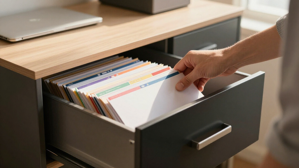 professional flat file storage system with multiple drawers archival