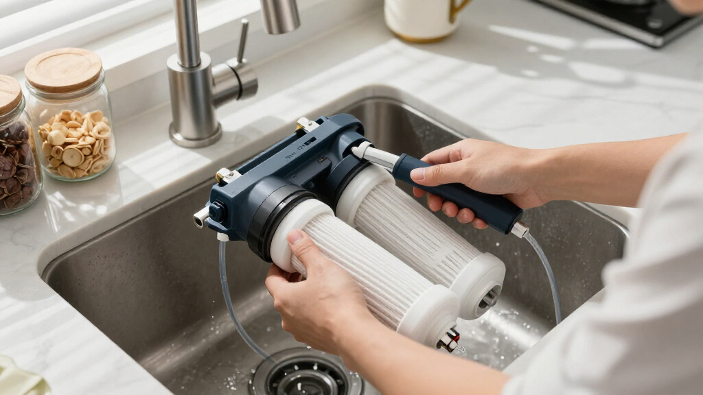 rated reverse osmosis system for hard water