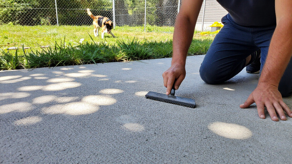 best non slip flooring for dog runs