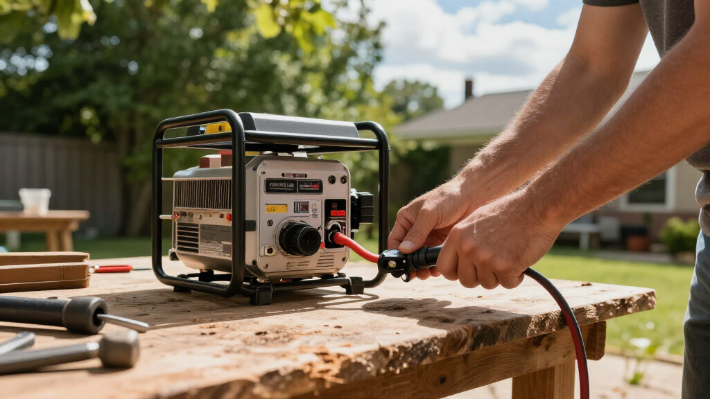manual transfer switch for portable generator