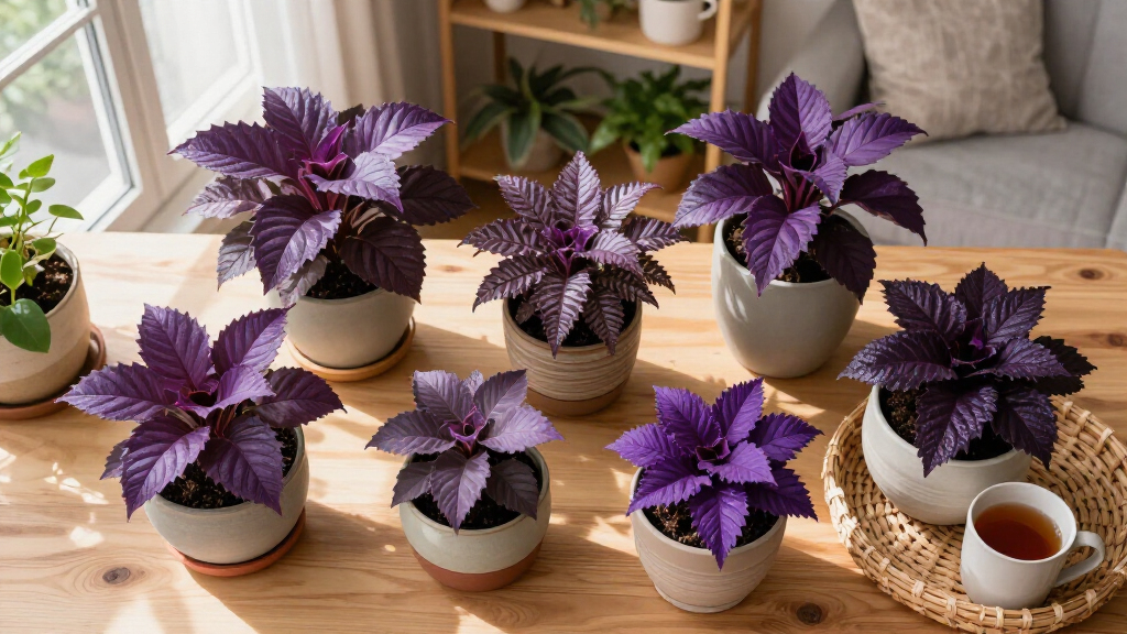 best purple houseplants