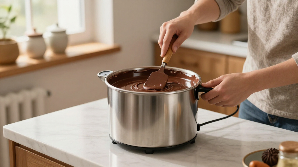 chocolate tempering machine for home premium