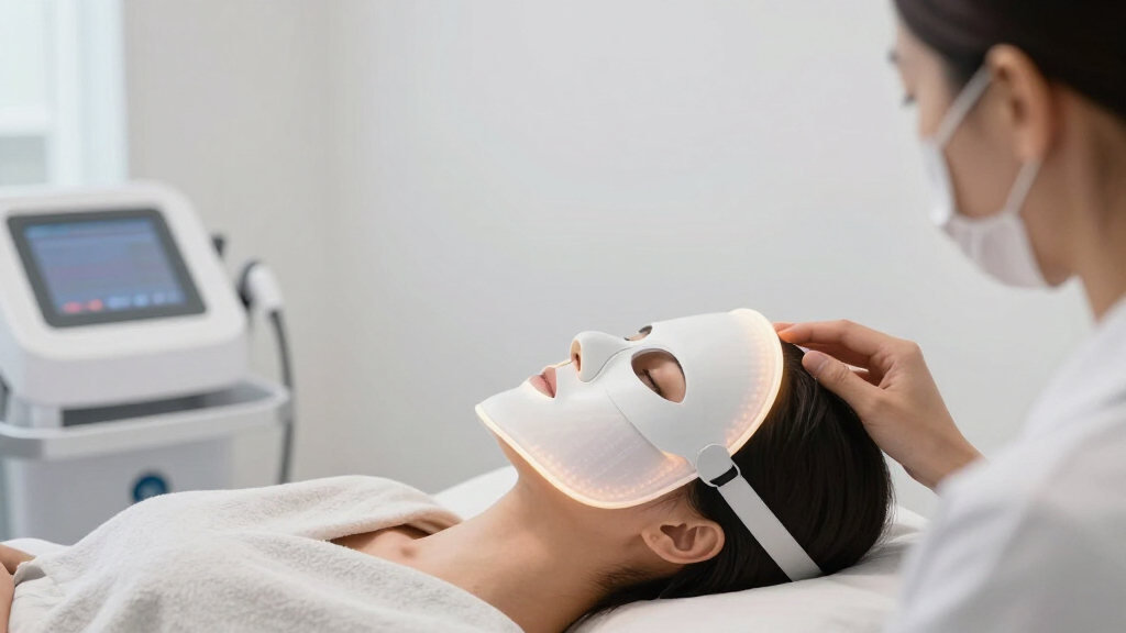 best led mask with UV free light
