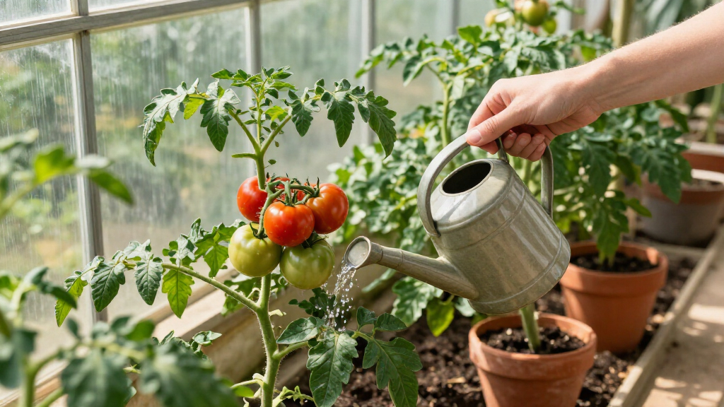 summer greenhouse care