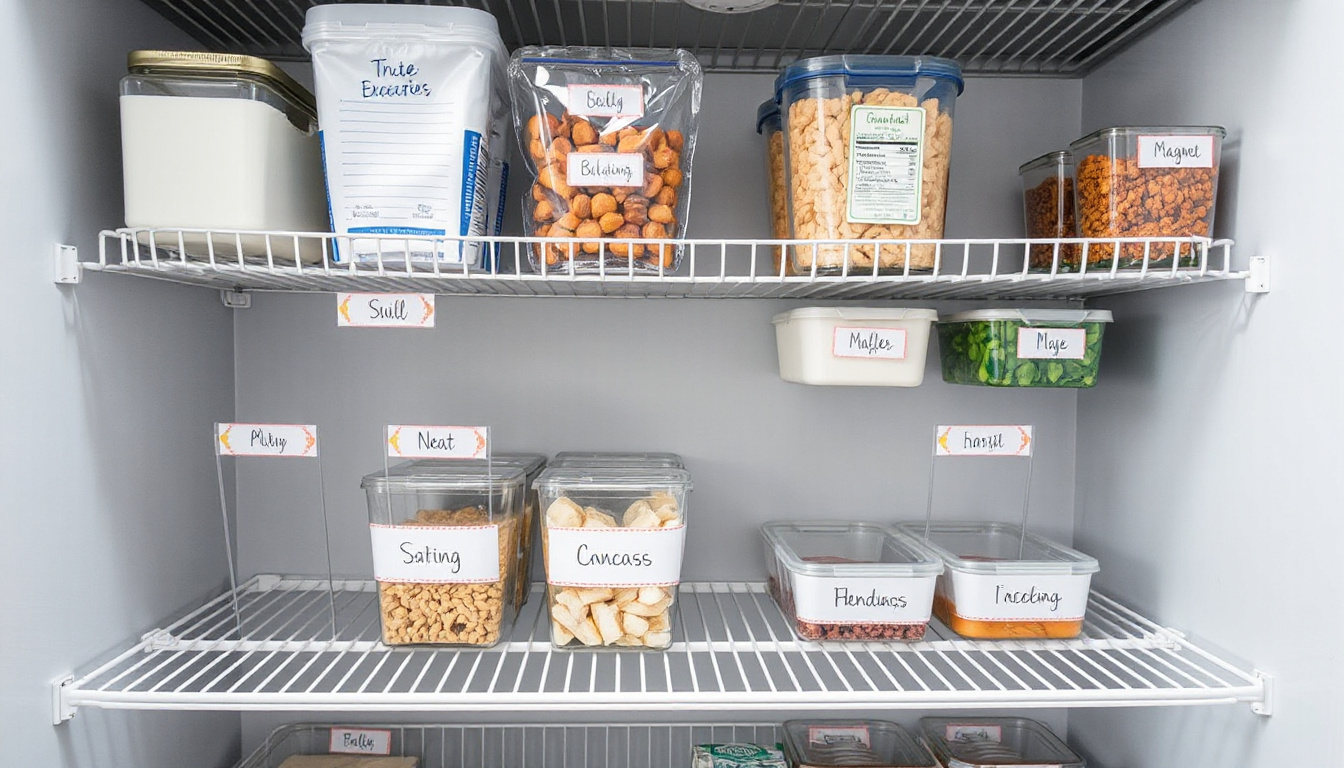 Maximize Your Storage: The Ultimate Guide to Labeling Freezer Shelves for Organization and Efficiency
