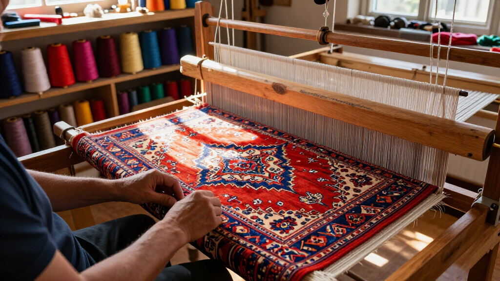 yilong collectible silk rug limited