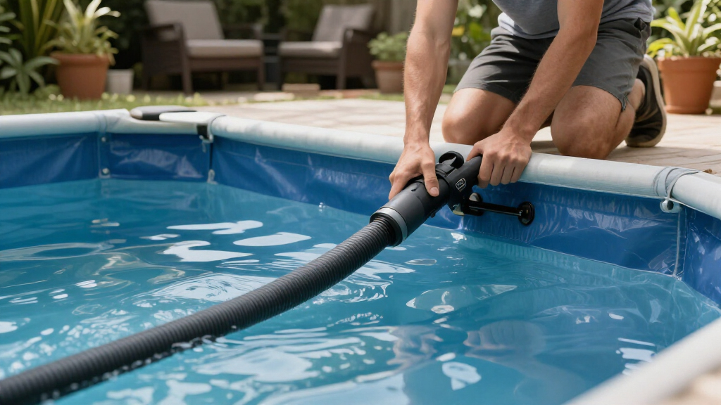 best pool liner vacuum for installation