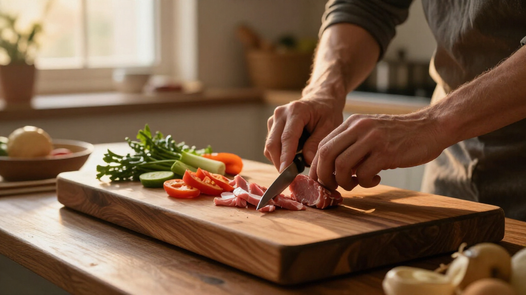butcher block workbench
