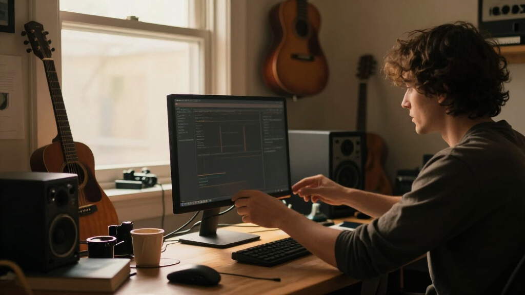 monitor stands for studio setup