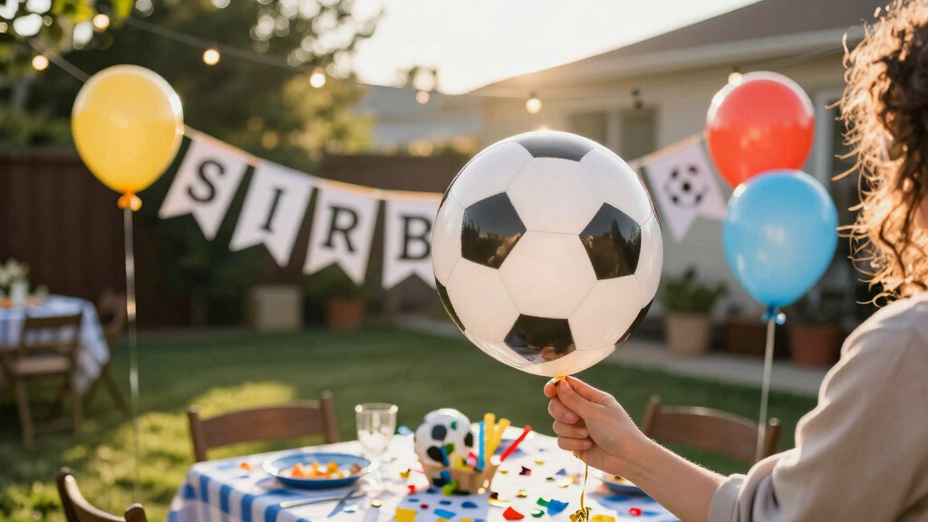 soccer-themed party supplies
