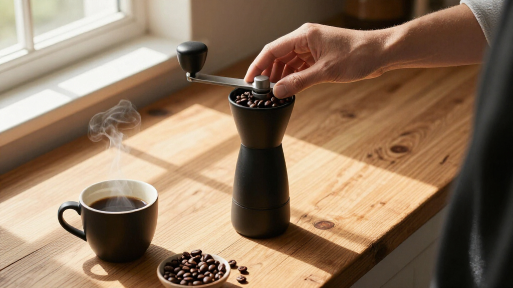 quiet coffee grinder