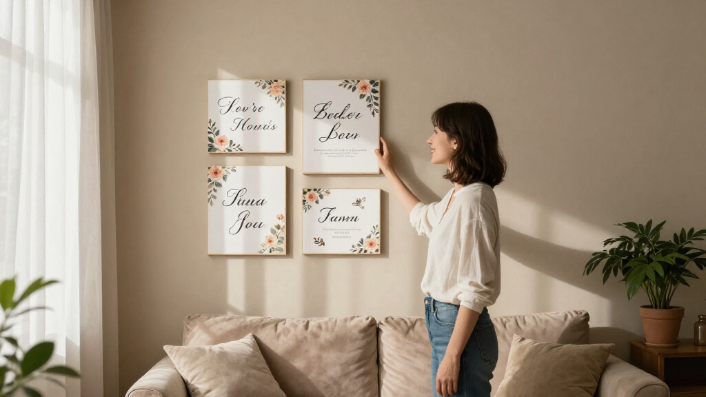 romantic walldecor signs