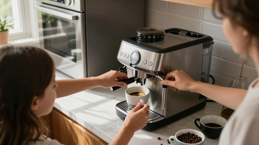 best super automatic espresso machine for households with multiple users