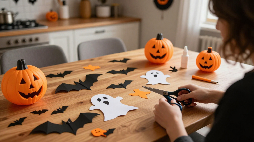 school-themed Halloween decorations