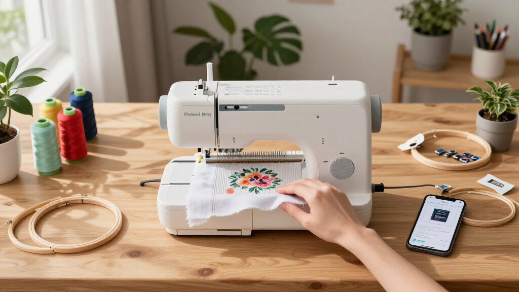 embroidery machines with wifi