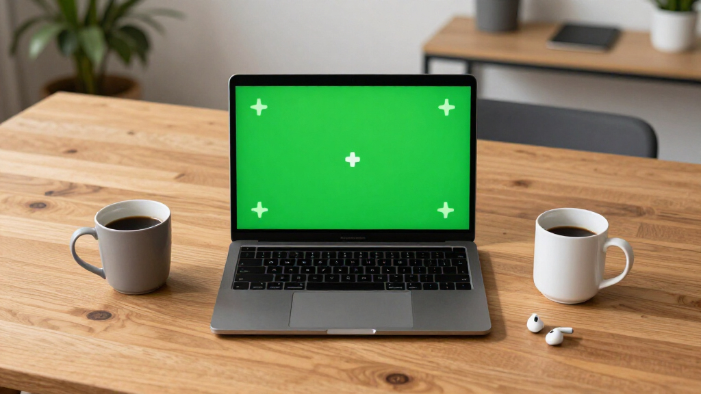 green screen for webinars