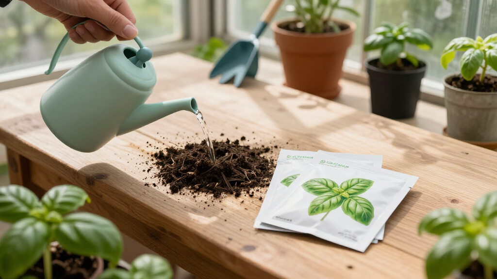 best basil seeds for high heat gardens
