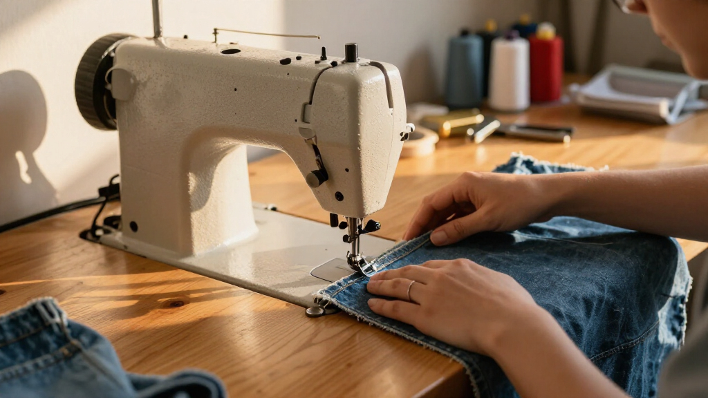 heavy duty sewing machine for denim and canvas