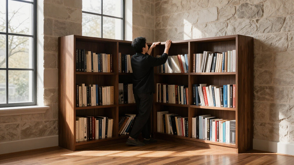 premium bookshelves for art libraries