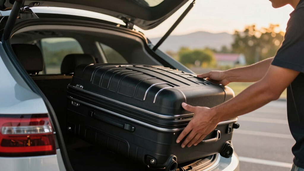 best hard-shell travel trunk for road trips