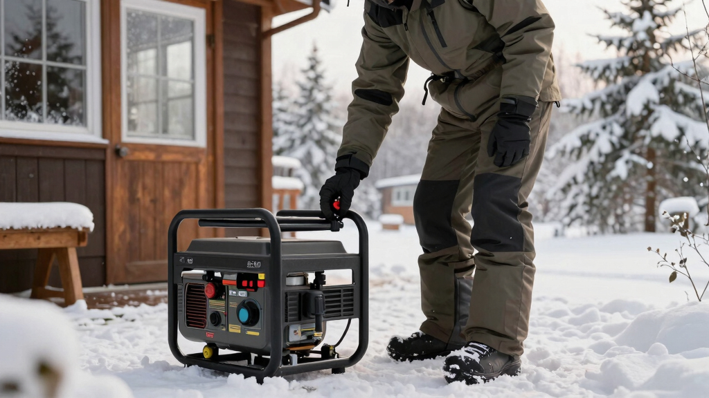 dual fuel inverter generator winter use