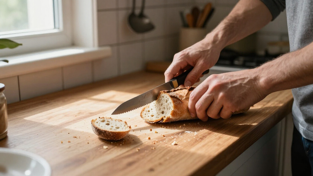 serrated bread knife