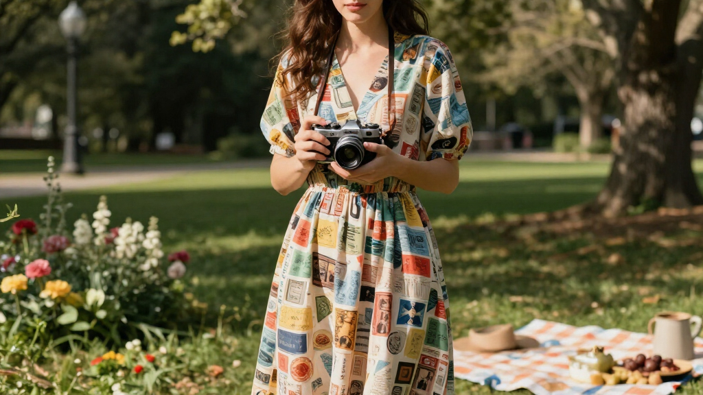 best postcard print dresses