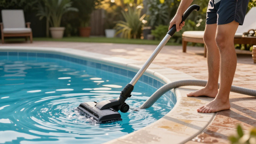 corded pool vacuum