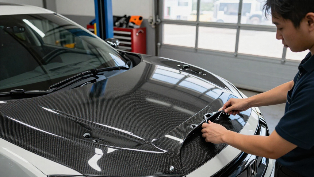 carbon fiber hoods for honda civic