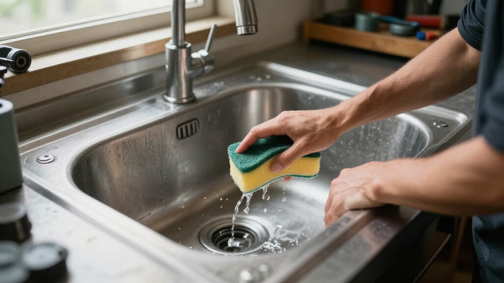 shop sink stainless steel