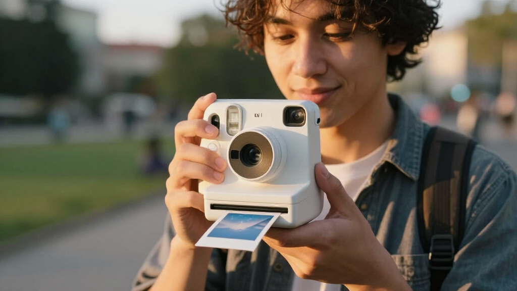 instant cameras polaroid style