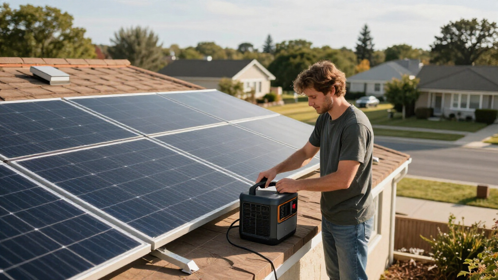 solar panel backup systems