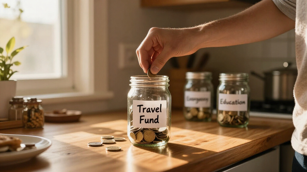 student savings jars