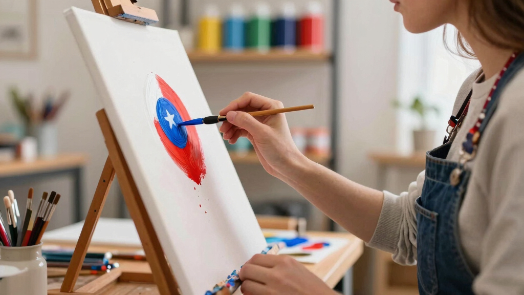 patriotic art supplies