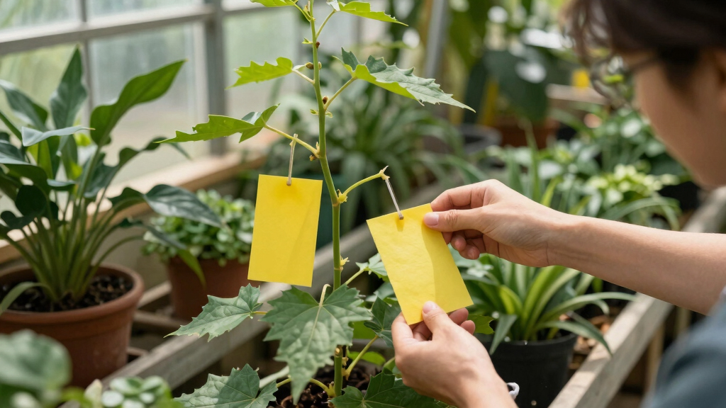 yellow sticky traps for pests