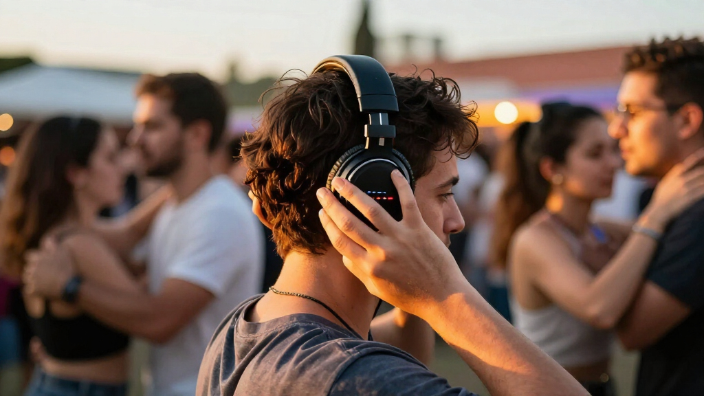 silent disco headphones