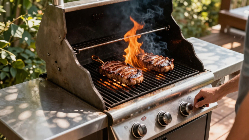 natural gas grill