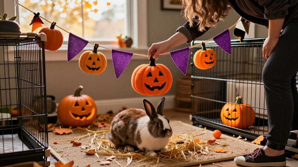 halloween decorations for pet cages