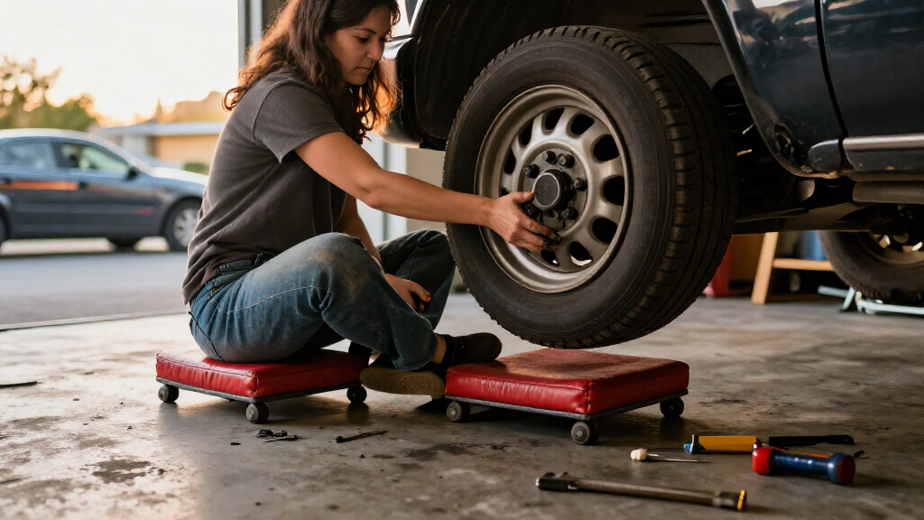 automotive creeper seats