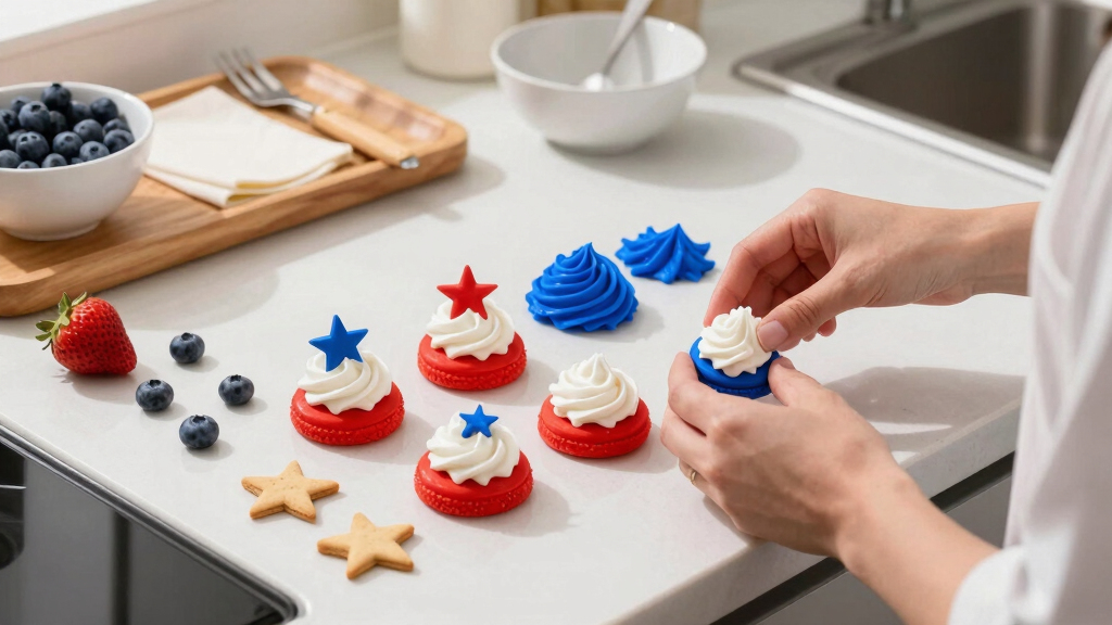 patriotic 4th of July party snacks