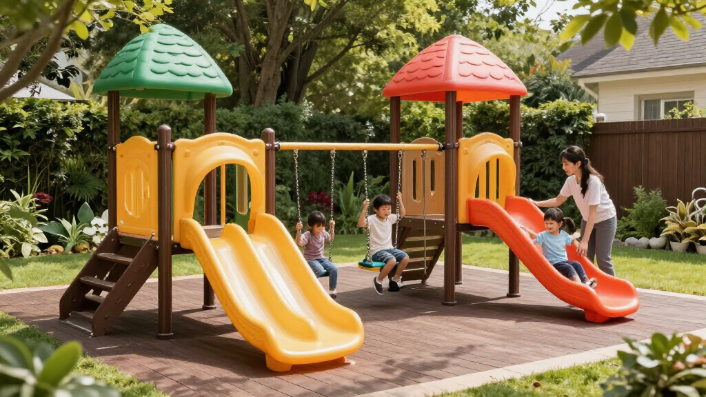 premium outdoor play equipment sets