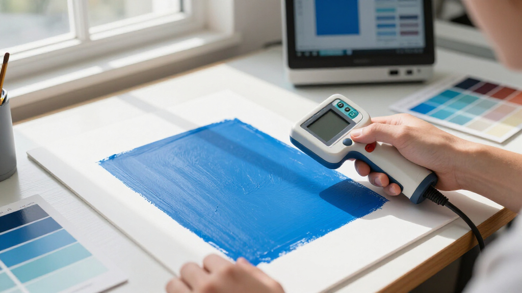 handheld spectrophotometer for color matching