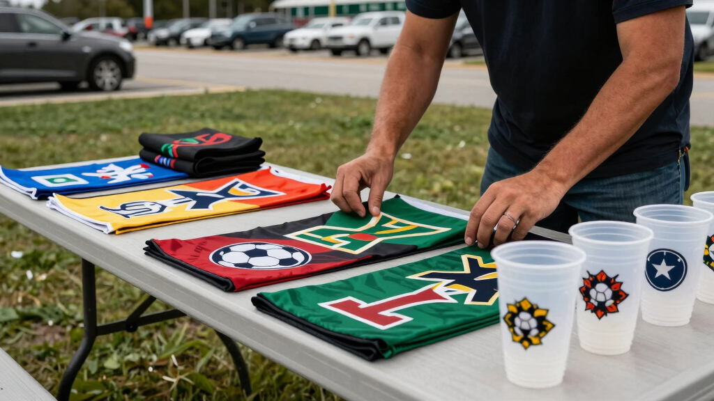 soccer fan tailgate gear