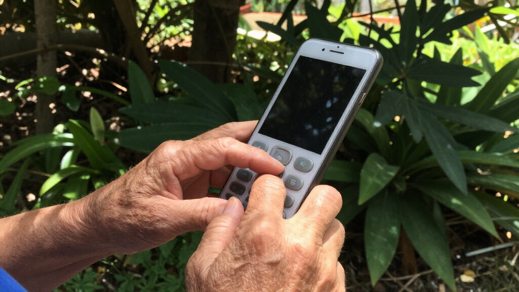 large button phone for seniors
