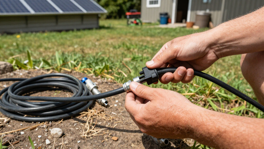heavy duty generator extension cord