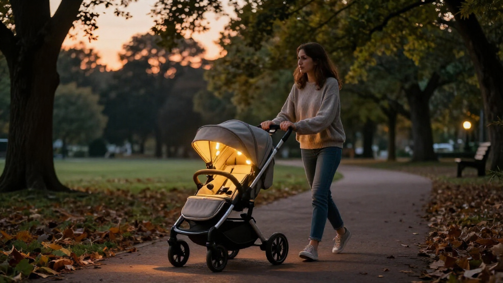 best stroller lights for evening walks